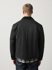 Black Shower Resistant Tri Blend Barn Jacket - Image 4 of 11
