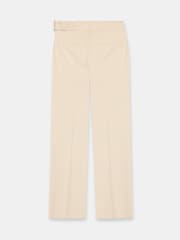 Mint Velvet Grey Tapered Buckle Detail Trousers - Image 8 of 8
