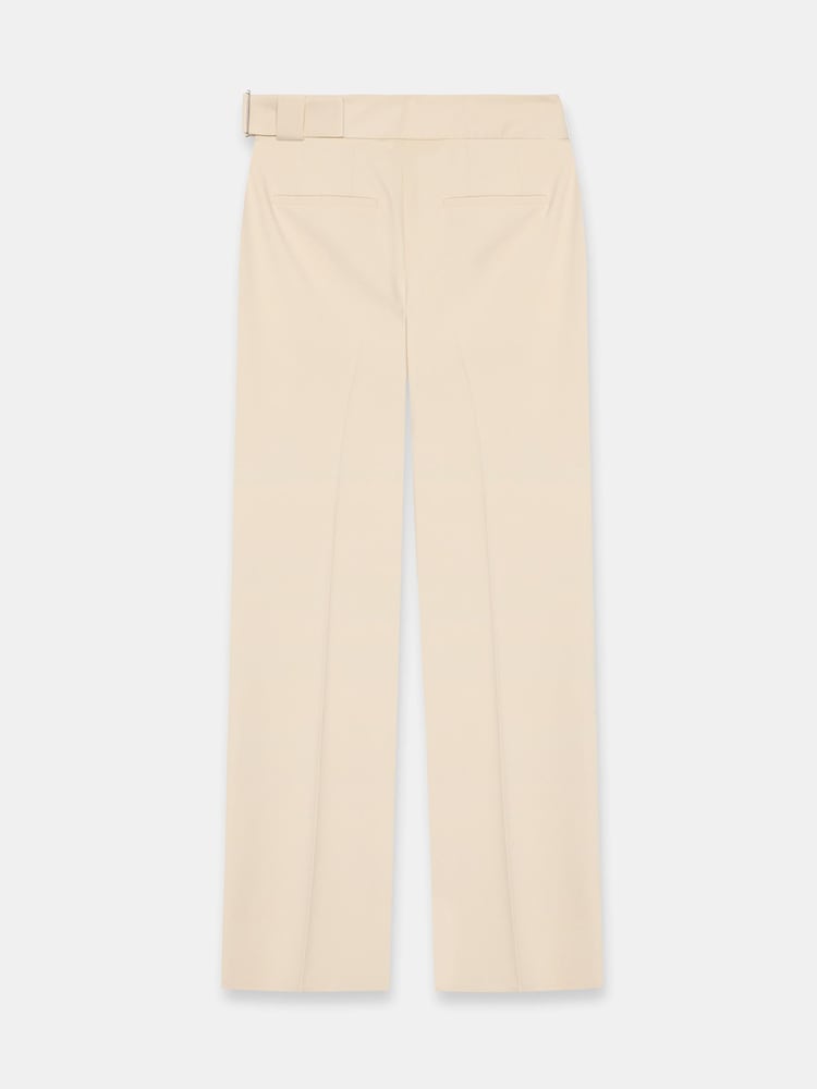 Mint Velvet Grey Tapered Buckle Detail Trousers - Image 8 of 8