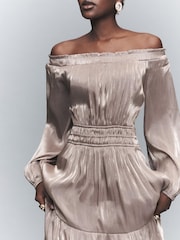 Anthropologie The Somerset Off-Shoulder Maxi Dress - Image 2 of 4