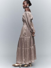 Anthropologie The Somerset Off-Shoulder Maxi Dress - Image 4 of 4