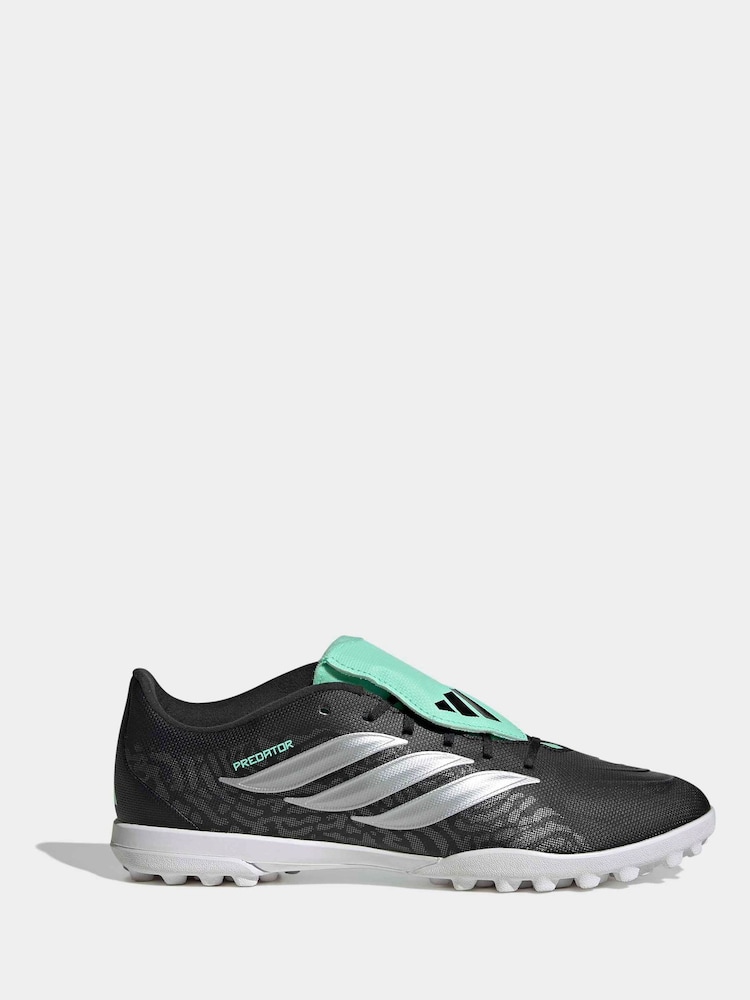 Negro - Botas de fútbol para césped artificial adidas Predator Club con lengüeta plegable - Imagen 1 de 10 Negro - Botas de fútbol para césped artificial adidas Predator Club con lengüeta plegable - Imagen 1 de 10