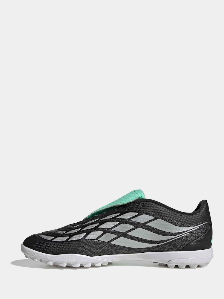 Negro - Botas de fútbol para césped artificial adidas Predator Club con lengüeta plegable - Imagen 2 de 10 Negro - Botas de fútbol para césped artificial adidas Predator Club con lengüeta plegable - Imagen 2 de 10