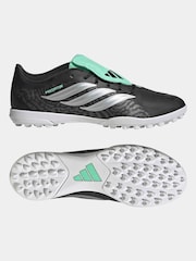 Negro - Botas de fútbol para césped artificial adidas Predator Club con lengüeta plegable - Imagen 6 de 10