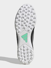 Negro - Botas de fútbol para césped artificial adidas Predator Club con lengüeta plegable - Imagen 8 de 10