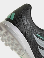 Negro - Botas de fútbol para césped artificial adidas Predator Club con lengüeta plegable - Imagen 9 de 10