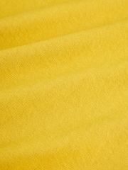 Yellow Cotton Rich Soft Touch Long Sleeve Crew Neck Jumper - Image 7 of 7