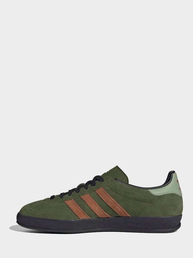 أخضر - حذاء رياضي Gazelle Indoor من adidas Originals - صورة 2 من 8