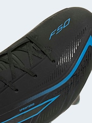 adidas Black F50 Hyperfast League Soft Ground Football Boots - Image 18 of 20