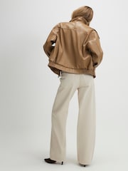 River Island Розслаблені прямі джинси з високою посадкою - Image 2 of 4