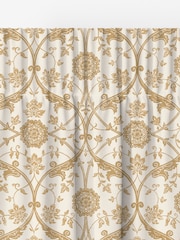 Laura Ashley Gold Endale Trellis Made to Measure Curtains - Image 6 of 9