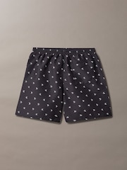 Calvin Klein Black Drawstring Swim Shorts - Image 2 of 2
