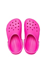 Crocs Pink Kids Classic Clogs - Image 4 of 5