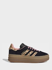 adidas Originals Black Gazelle Bold Trainers - Image 1 of 8