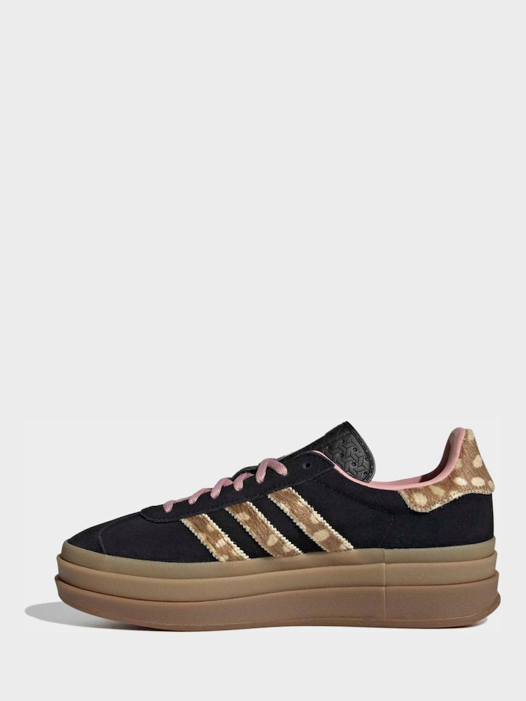 adidas Originals Black Gazelle Bold Trainers - Image 2 of 8 adidas Originals Black Gazelle Bold Trainers - Image 2 of 8