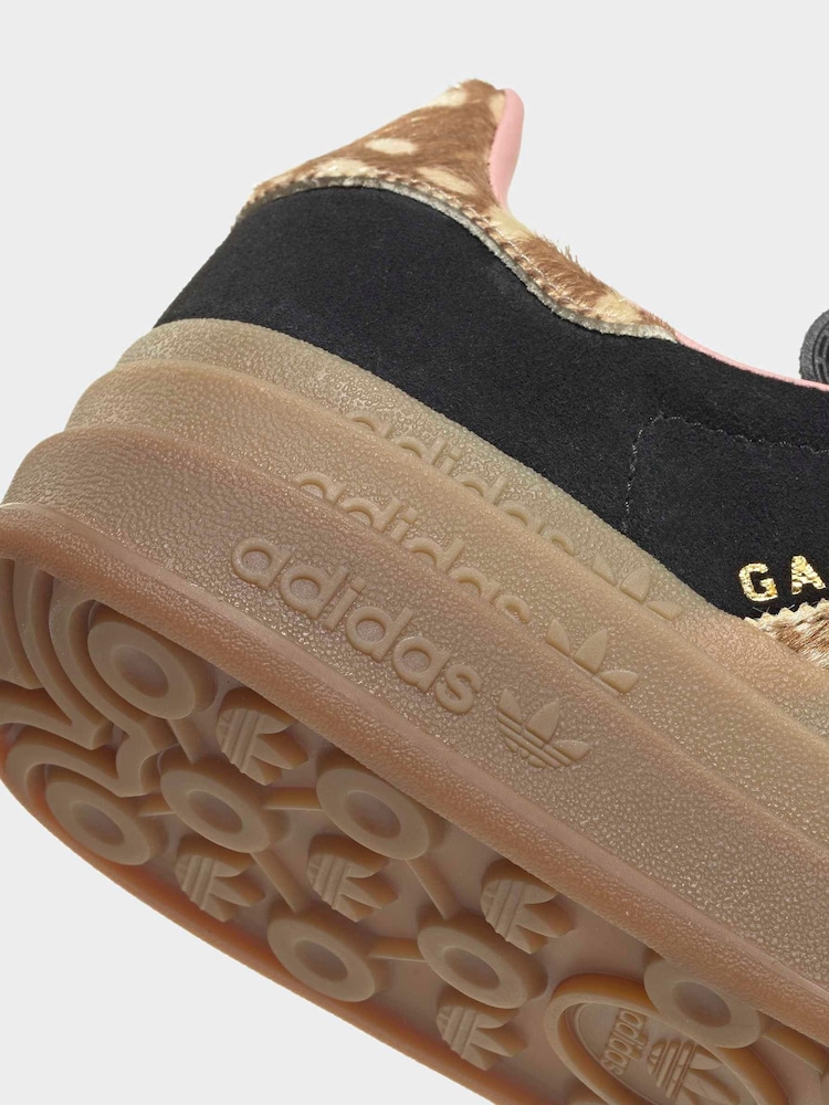 adidas Originals Black Gazelle Bold Trainers - Image 8 of 8 adidas Originals Black Gazelle Bold Trainers - Image 8 of 8