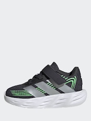 adidas Grey Galaxy Trainers - Image 3 of 9