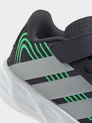 adidas Grey Galaxy Trainers - Image 9 of 9