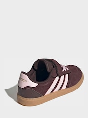 adidas Brown/Pink Breaknet Sleek Kids Trainers - Image 4 of 8