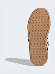 adidas Brown/Pink Breaknet Sleek Kids Trainers - Image 6 of 8