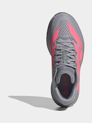 adidas Grey Adizero Pacer Trainers - Image 7 of 10