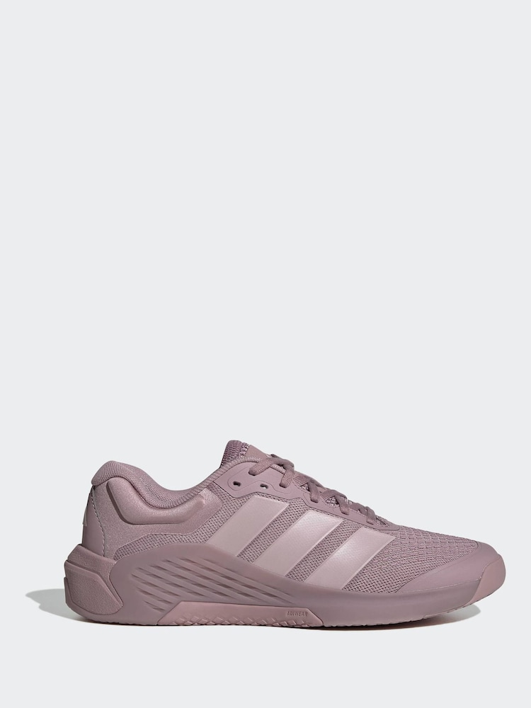 adidas Purple Dropset Trainers - Image 1 of 9