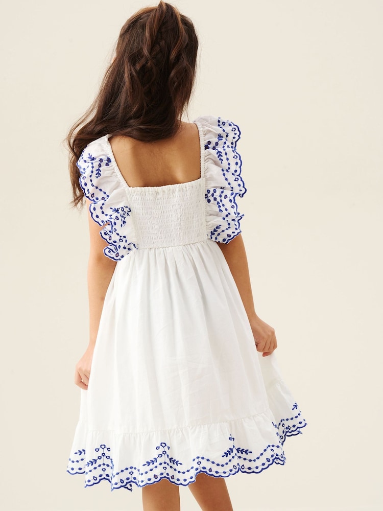 Vestido bordado Sophie de Angel & Rocket - Imagen 2 de 6