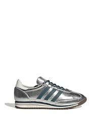 adidas Originals Grey SL72 Trainers - Image 1 of 9