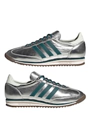 adidas Originals Grey SL72 Trainers - Image 5 of 9
