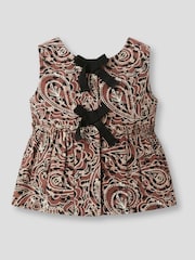 Angel & Rocket Livvy Leopard Peplum Top - Billede 4 af 5