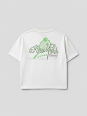Angel & Rocket White Emma Tennis T-Shirt - Image 2 of 2