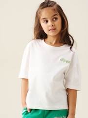 Angel & Rocket White Emma Tennis T-Shirt - Image 4 of 6