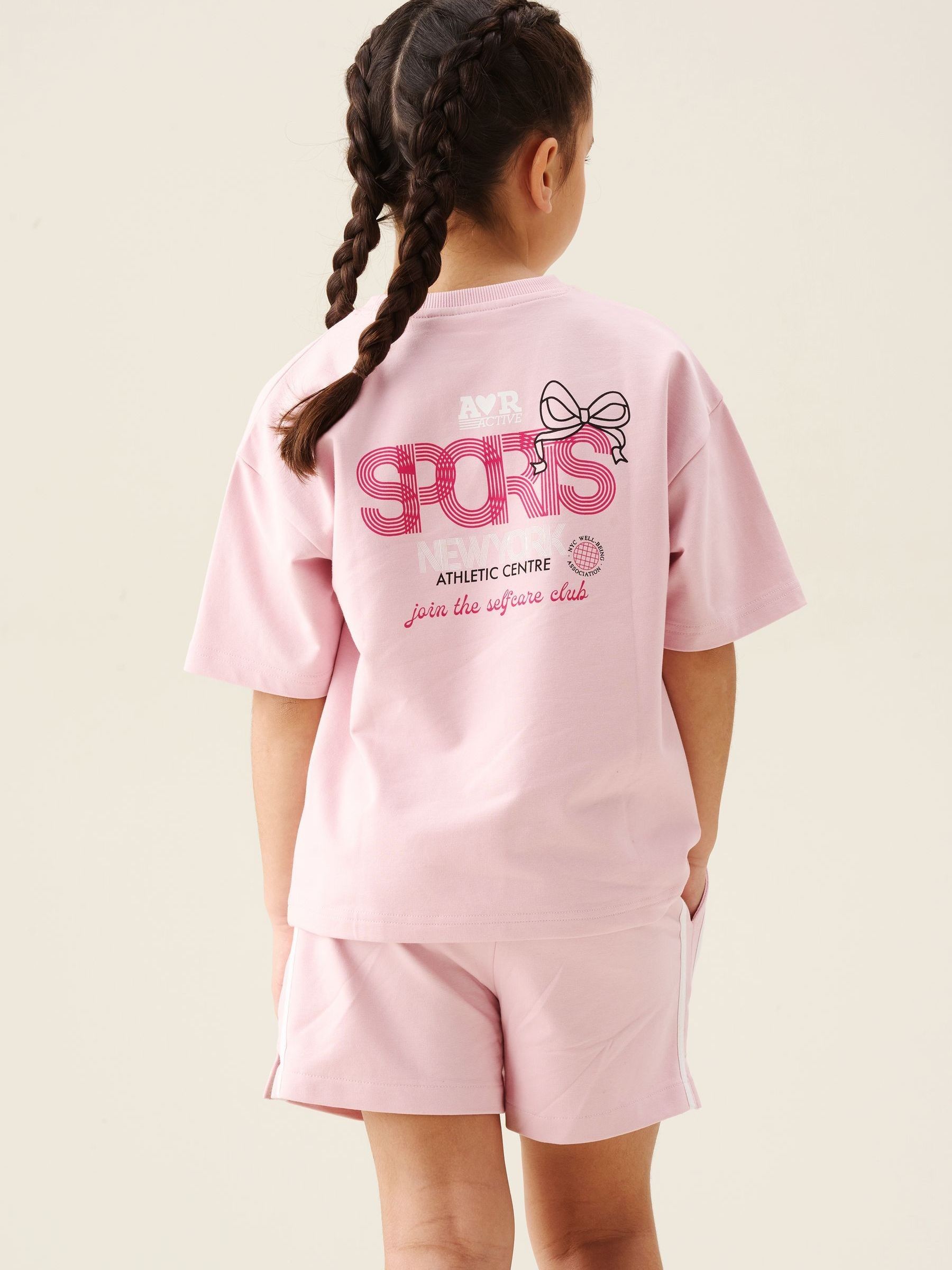 Buy Angel & Rocket Pink Romy Sweat Top from Next USA