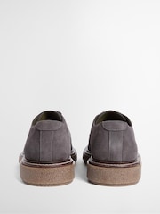 Barbour® Grey Harefield Derby Shoes - Image 3 of 4