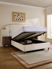Nina Campbell Clabon Natural Lowndes Ottoman Storage Hotel Bed - Image 2 of 5