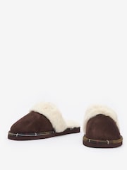 Barbour® Brown Claudia Slippers - Image 2 of 4