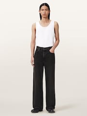 AllSaints Brown Lenny Jeans - Image 2 of 7