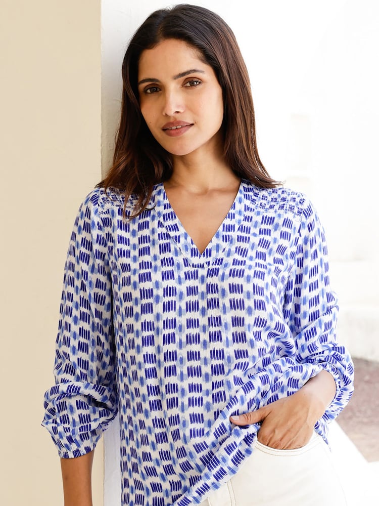 Aspiga Clea Viscose Crinkle Blouse - Image 1 of 5