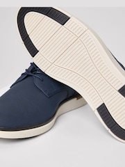 Blau - Threadbare Derby-Schuhe aus Wildlederimitat - Bild 5 von 5