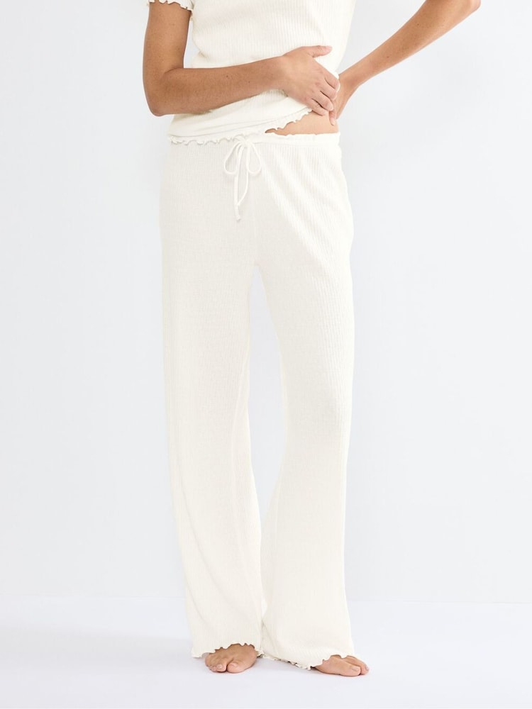 Triumph Cream Mix & Match Pointelle Trousers - Image 1 of 5
