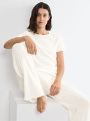 Triumph Cream Mix & Match Pointelle Trousers - Image 3 of 5