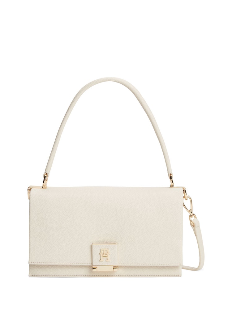 Tommy Hilfiger White Cream Cross-Body Bag - Image 1 of 5