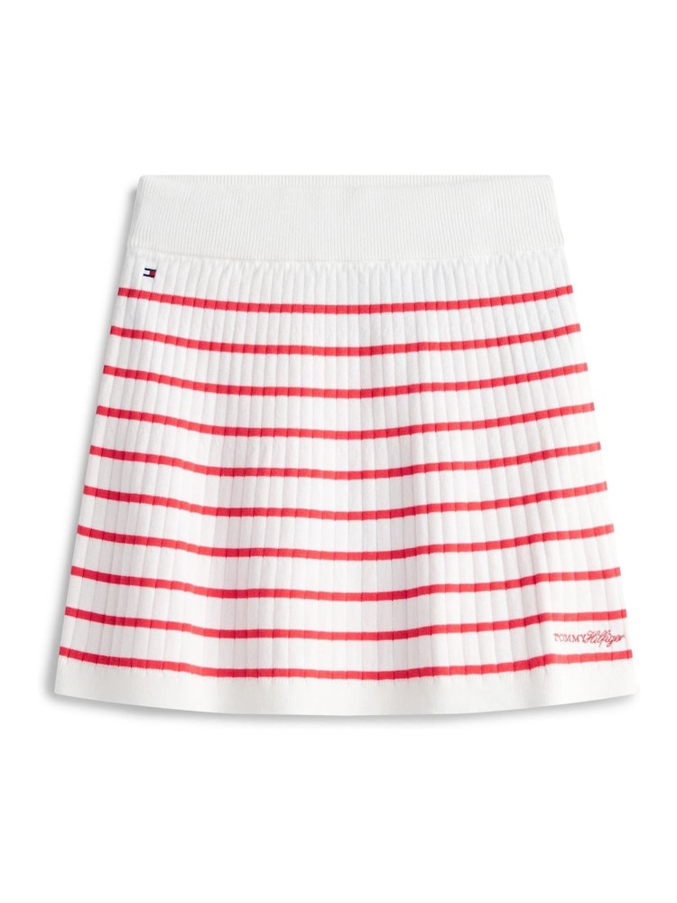 Tommy Hilfiger Red Knitted Skirt - Image 5 of 5 Tommy Hilfiger Red Knitted Skirt - Image 5 of 5