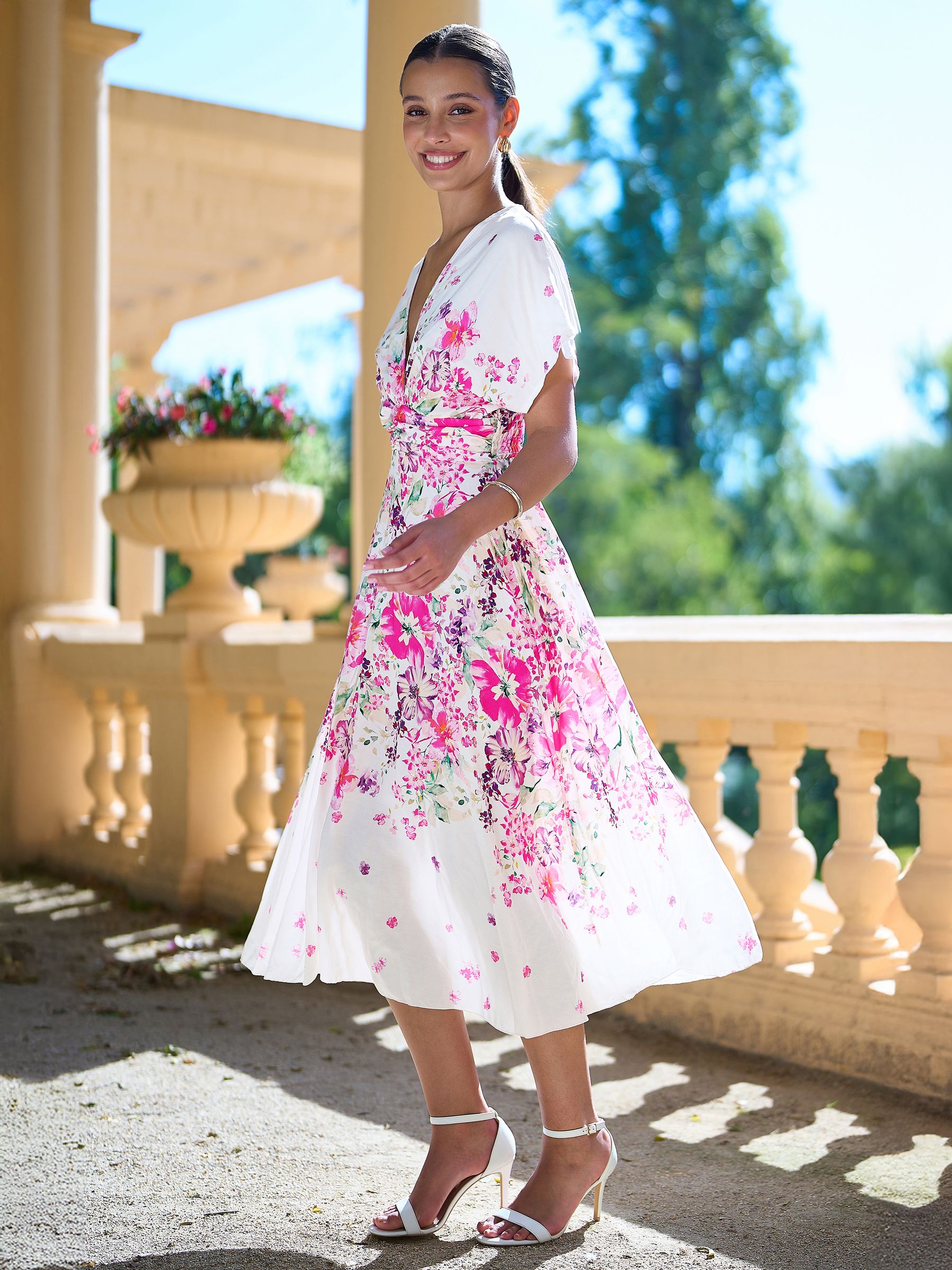 着物・セレモニードレス winkmiu pinky flower tulle rompers dress G26764s.jpg