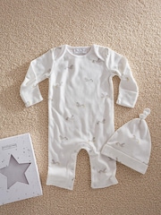 The White Company White Cotton Stork New Arrival Gift Set - Image 1 of 2