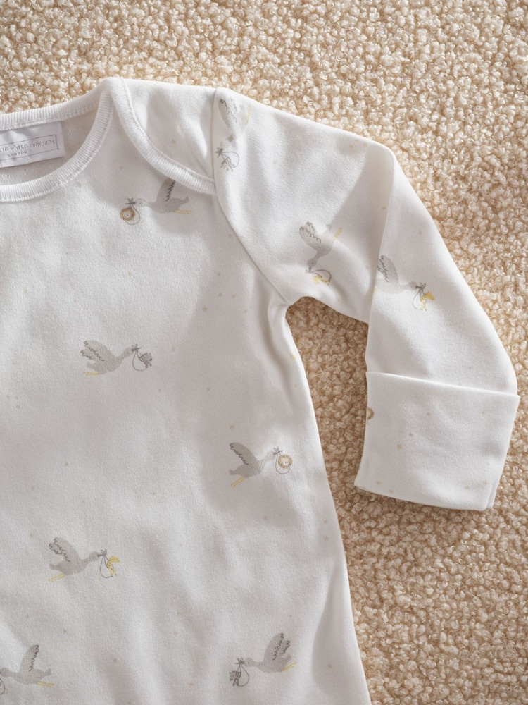 The White Company White Cotton Stork New Arrival Gift Set - Image 2 of 2