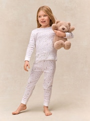 The White Company Cotton Blend Spring Scene Slim Fit Pyjamas - صورة 1 من 5