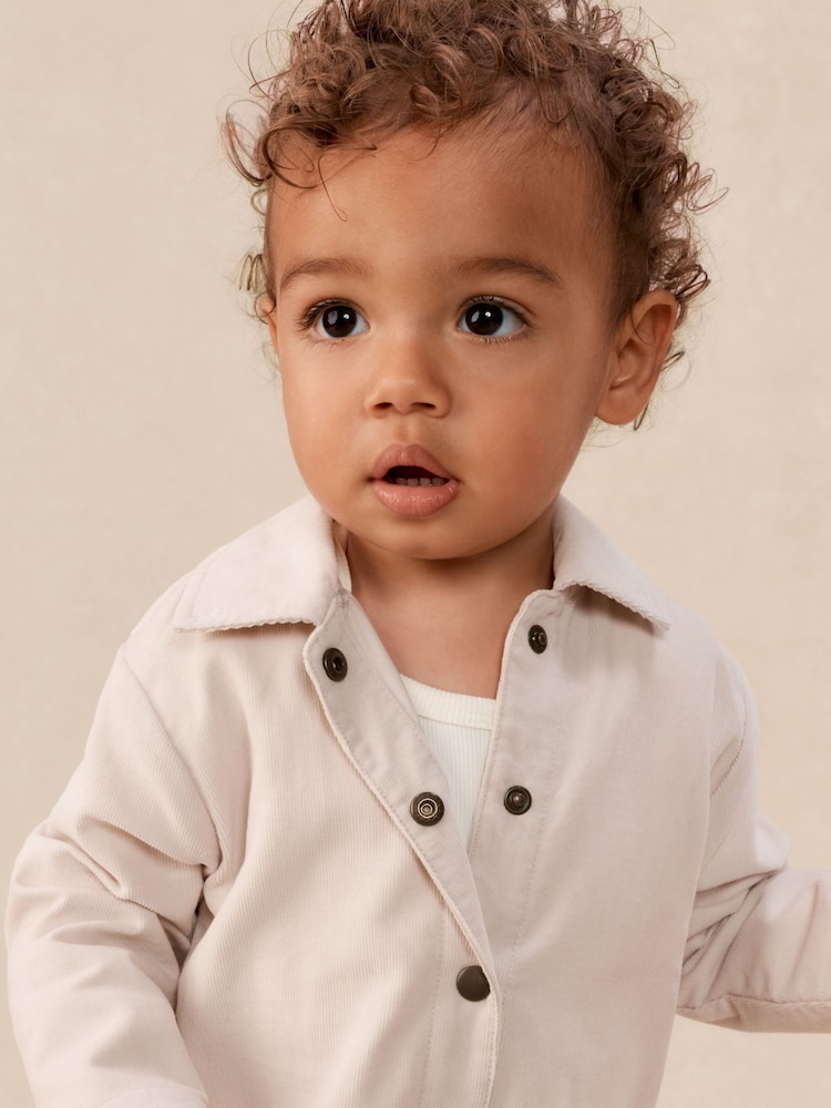 The White Company White Cotton Blend Cord Jumpsuit Top & Neckerchief Set - Image 3 of 3