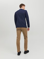 JACK & JONES Blue Super Slim Fit Blazer - Image 2 of 7