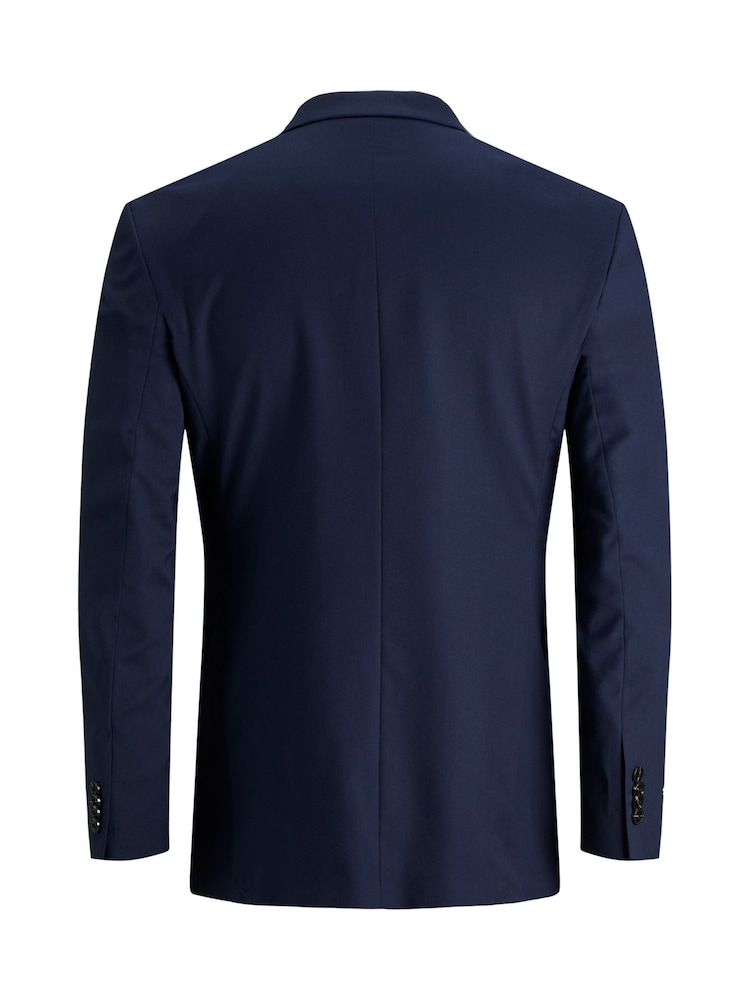 JACK & JONES Blue Super Slim Fit Blazer - Image 6 of 6